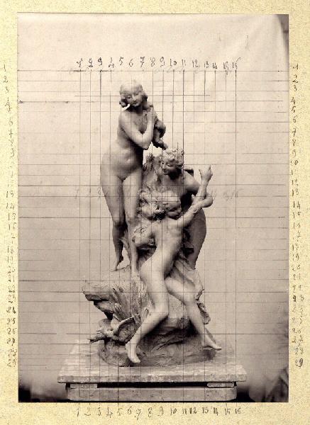 Trois baigneuses, Fontaine dite 'du Havre', Emile Edmond Peynot, 20e siècle