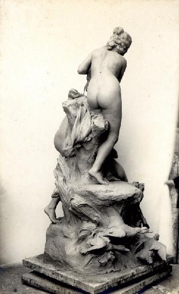 Trois baigneuses, Fontaine dite 'du Havre', Emile Edmond Peynot, 20e siècle