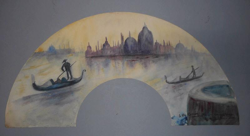 Venise, le grand canal, Marguerite Bauban-Binet, 4e quart 19e siècle, 1ère moitié 20e siècle