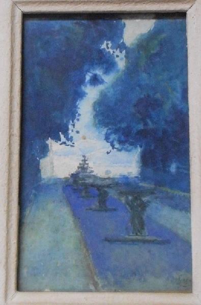 L'allée d'eau, René Binet, 4e quart 19e siècle, 1er quart 20e siècle