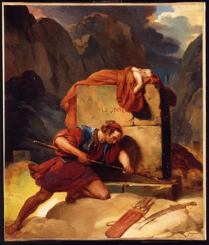 Léonidas, Alexandre Fragonard, 1ère moitié 19e siècle