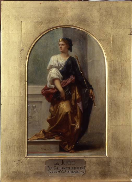 La Justice, Charles Landelle, 1885 avant