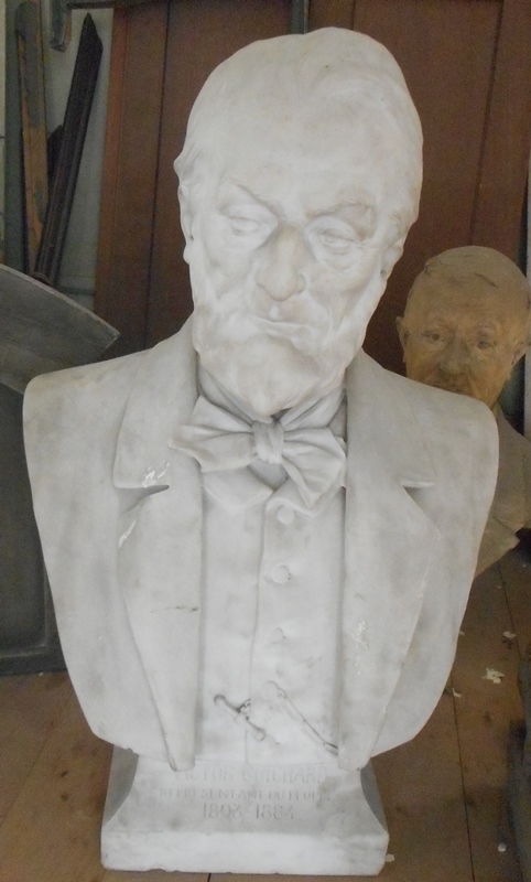 Victor Guichard, Auguste Bartholdi, 19e siècle