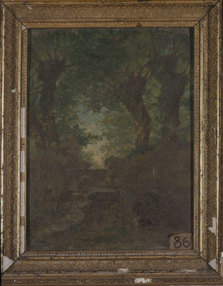 Chemin creux ; La Vierge de l'échalier Arradon_0