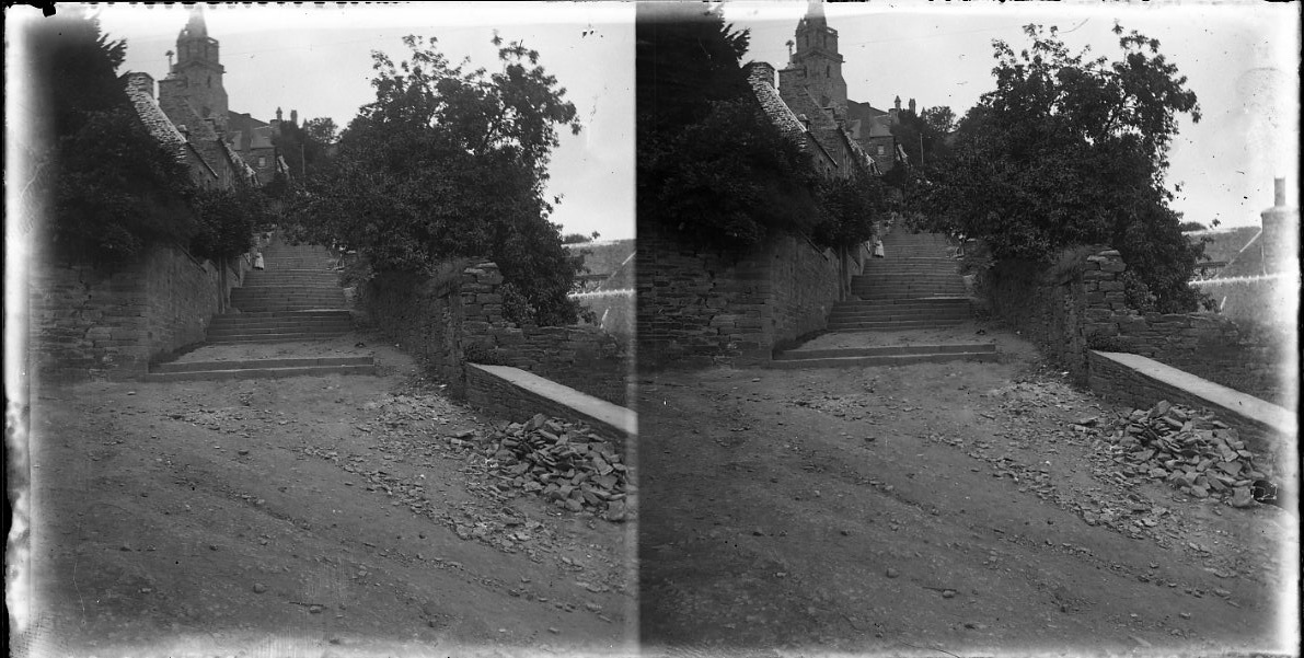 Escaliers de Brelevenez à Lannion_0