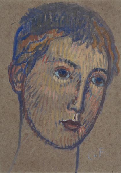 Tête de jeune garçon_0
