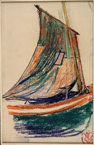 Voiliers sur la mer_0
