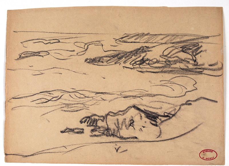 Mer agitée dans une crique_0