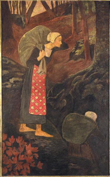 Les porteuses de linge ; Le passage du ruisseau (autre titre)_0