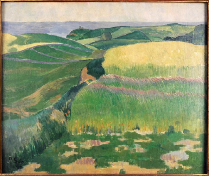 Les blés verts au Pouldu_0