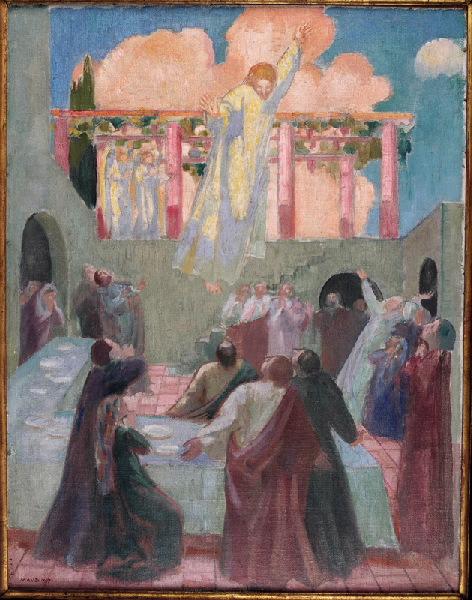 Le Christ apparaissant aux apôtres_0