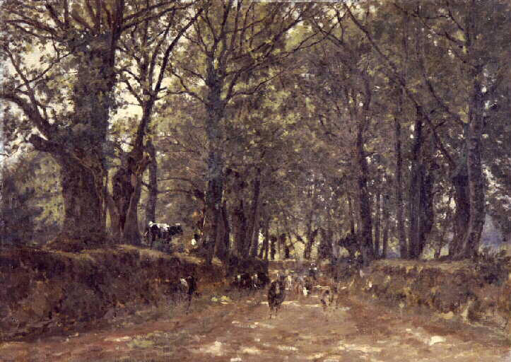 Etude pour Chemin long_0