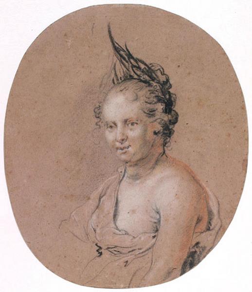 Portrait de femme, Jan van Noordt, 2e moitié 17e siècle, 3e quart 17e siècle