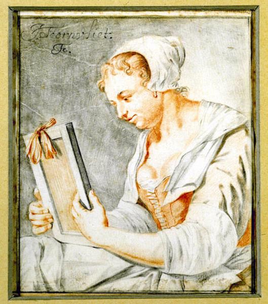 Femme se regardant dans un miroir, Jacob Toorenvliet, 2e moitié 17e siècle, 1er quart 18e siècle