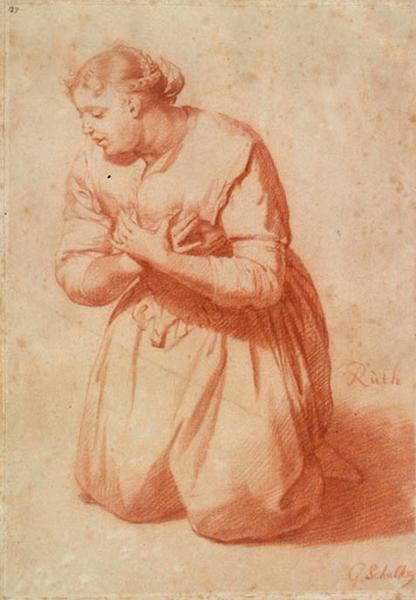 Ruth à genoux ; Femme à genoux (autre titre)_0