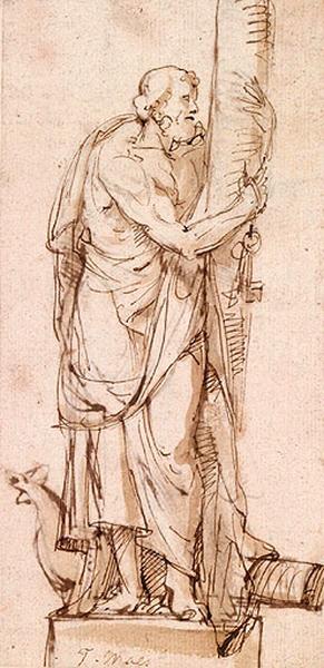 Saint Pierre, Nicolaes Maes, 2e moitié 17e siècle