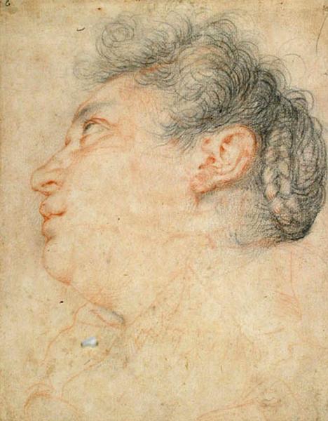 La Marquise de Mantoue ; Tête de femme, Petrus Paulus Rubens, 17e siècle