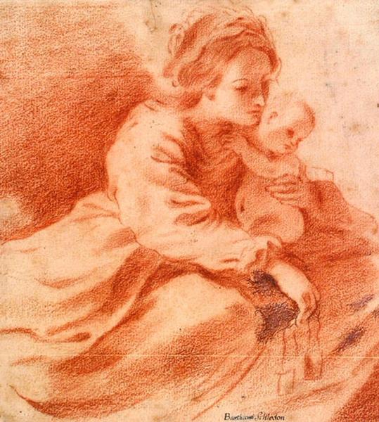 Vierge à l'Enfant, Le Guerchin, 1615 vers