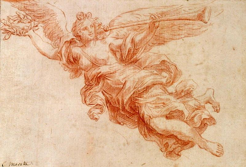 Ange de la Renommée, Giacomo Zoffoli, 1ère moitié 18e siècle, 3e quart 18e siècle