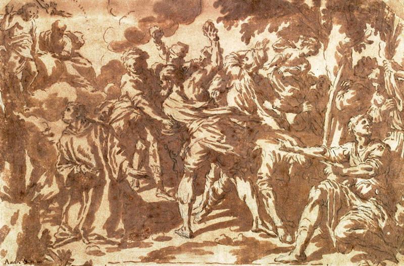 Martyre de saint Etienne, Agostino Ciampelli, 4e quart 16e siècle, 1ère moitié 17e siècle