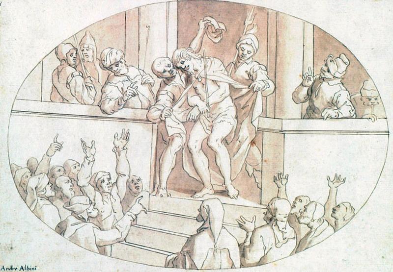 Ecce Homo, Lazzaro Tavarone, 4e quart 16e siècle, 1ère moitié 17e siècle