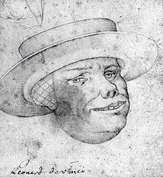 Tête d'homme portant un chapeau_0