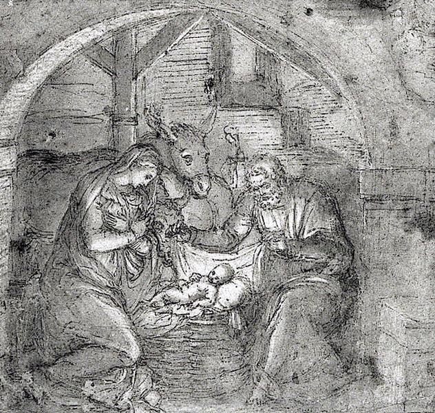 La Nativité, Marcello Venusti, 2e quart 16e siècle, 2e moitié 16e siècle