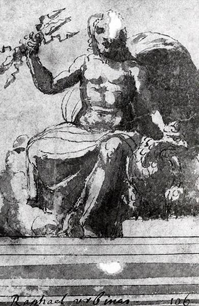 Jupiter, Raffaello Santi, 1er quart 16e siècle
