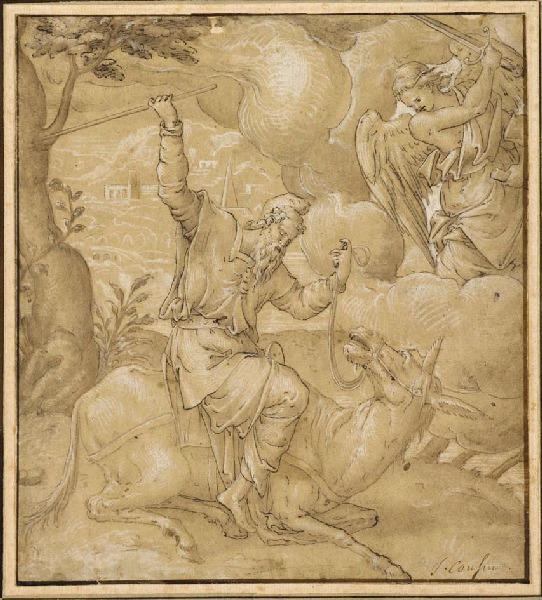 Balaam ; Le prophète Balaam et l'ange (autre titre) ; Balaam et son ânesse (autre titre)_0
