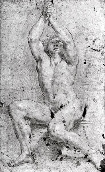 Académie masculine, Guillaume Courtois, 2e moitié 17e siècle