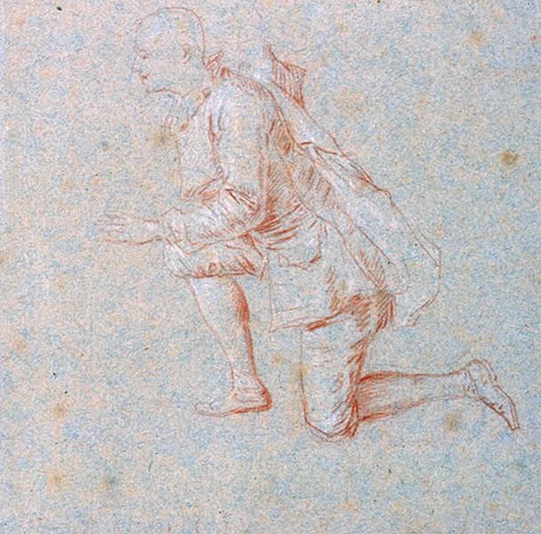 Jeune homme agenouillé_0