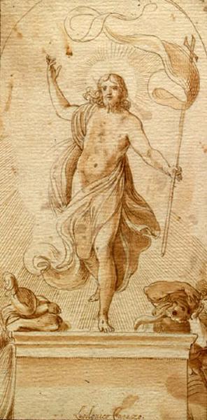 La Résurrection, Lodovico Carracci, 2e moitié 17e siècle