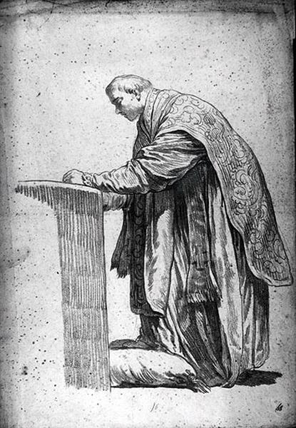Prêtre officiant, René Michel Slodtz, 18e siècle