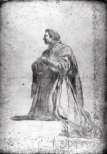 Homme agenouillé_0