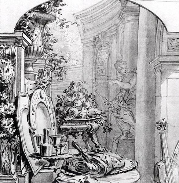 Nature morte, Gilles-Marie Oppenord, 1ère moitié 18e siècle