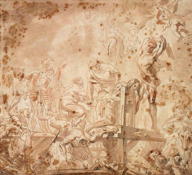 Les Martyrs d'Agaune ; Supplice de guerriers (titre ancien) ; Martyre de deux Saints (titre ancien)_0