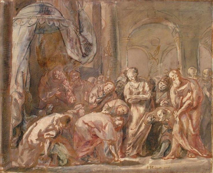 La Femme adultère, Jacob Jordaens