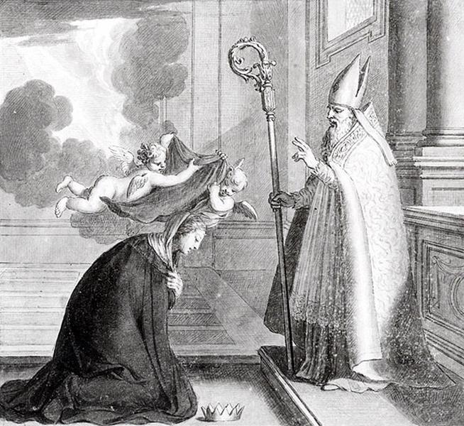 Sainte Manne ; Une Reine se consacrant à Dieu (titre ancien), Жан Лепотр