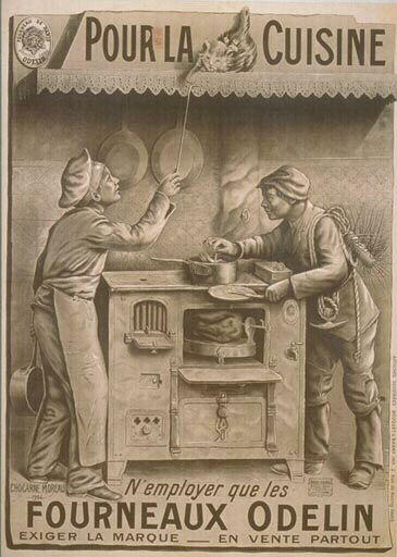 Pour la cuisine / n'employez que les / Fourneaux Odelin_0