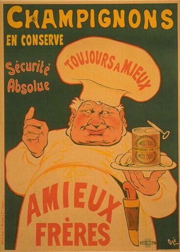 Champignons / en conserve / Sécurité Absolue / Toujours Amieux / Amieux Frères_0