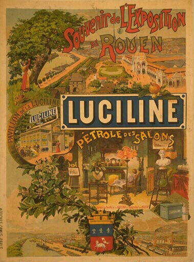 Souvenir de l'exposition de Rouen / Luciline Pétrole des salons_0