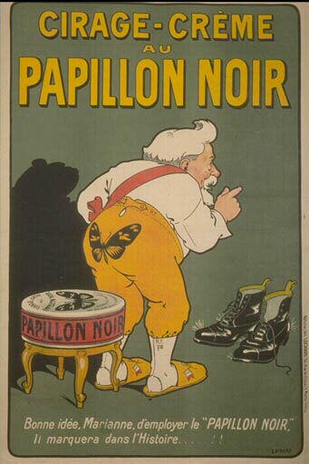 Cirage - Crème / au  / Papillon noir_0