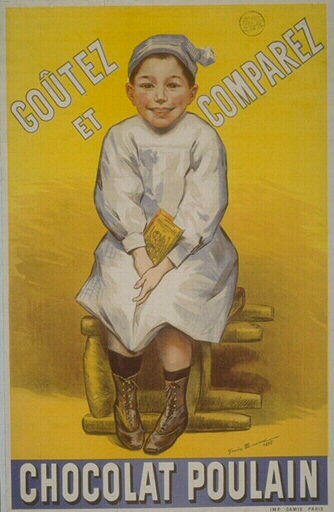'Goutez et comparez' / Chocolat Poulain_0