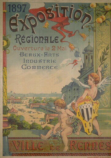 1897 / Exposition régionale / Beaux-Arts / Industrie / Commerce / Ville de Rennes_0