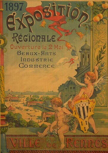 1897 / Exposition régionale / Beaux-Arts / Industrie / Commerce / Ville de Rennes_0