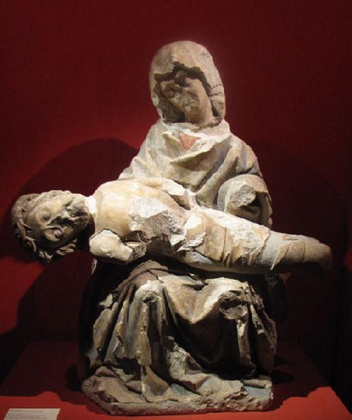 Vierge de Pitié, 1er quart 15e siècle