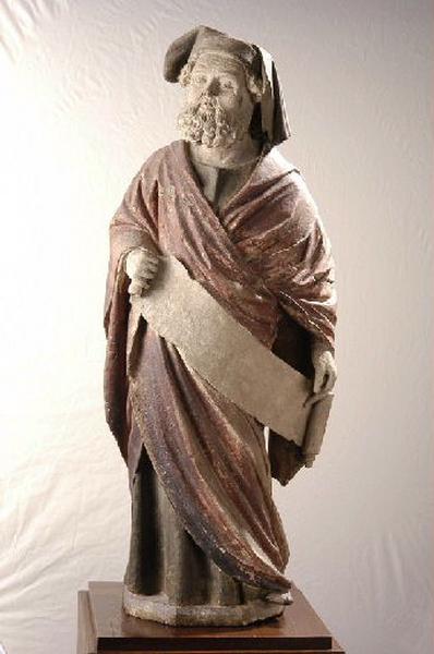 Prophète (Ce prophète a reçu le surnom de 'prophète au phylactère' (source : catalogue 'exposition Bourges musée du Berry 2004'))_0