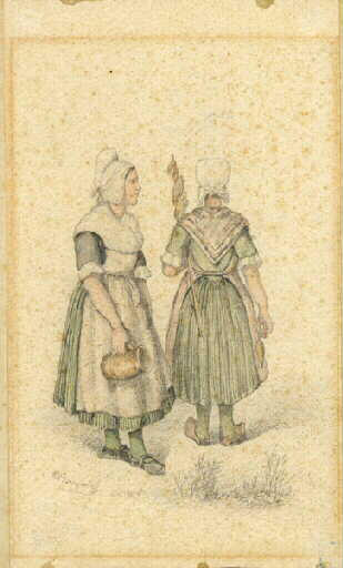 Femmes d'Allogny à la fin du XVIIIe siècle (Titre d'usage)_0