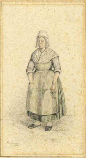 Métayère de Brinay (Titre d'usage), Narcisse Bourgeois, 1867
