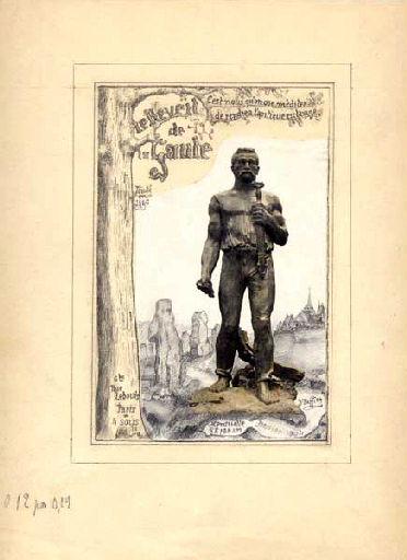 Le Réveil de la Gaule, Jean Eugène Baffier, 1904